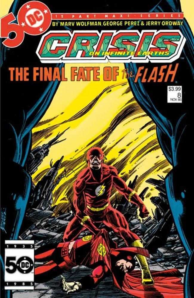 Crisis On Infinite Earths #8 Facsimile Edition Cover A George Perez | Nerdhalla Games