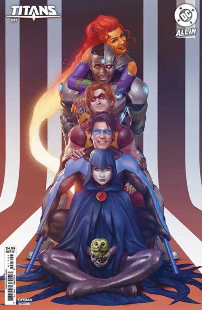 Titans #17 Cover B Rahzzah Card Stock Variant | Nerdhalla Games