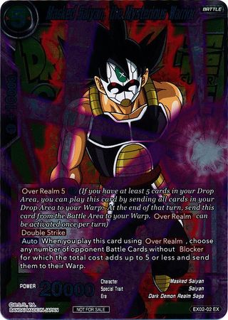 Masked Saiyan, the Mysterious Warrior (Metallic Foil) (Event Pack 2018) (EX02-02) [Promotion Cards] | Nerdhalla Games