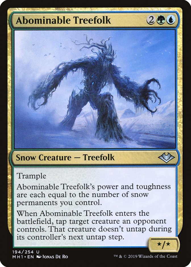 Abominable Treefolk [Modern Horizons] | Nerdhalla Games