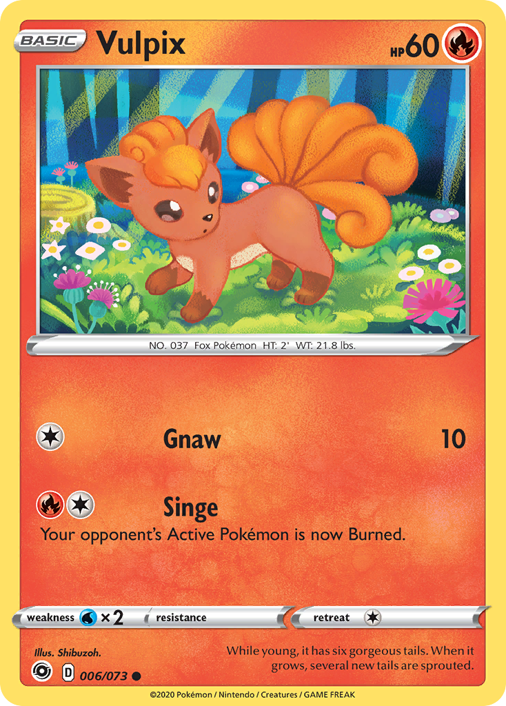 Vulpix (006/073) [Sword & Shield: Champion's Path] | Nerdhalla Games