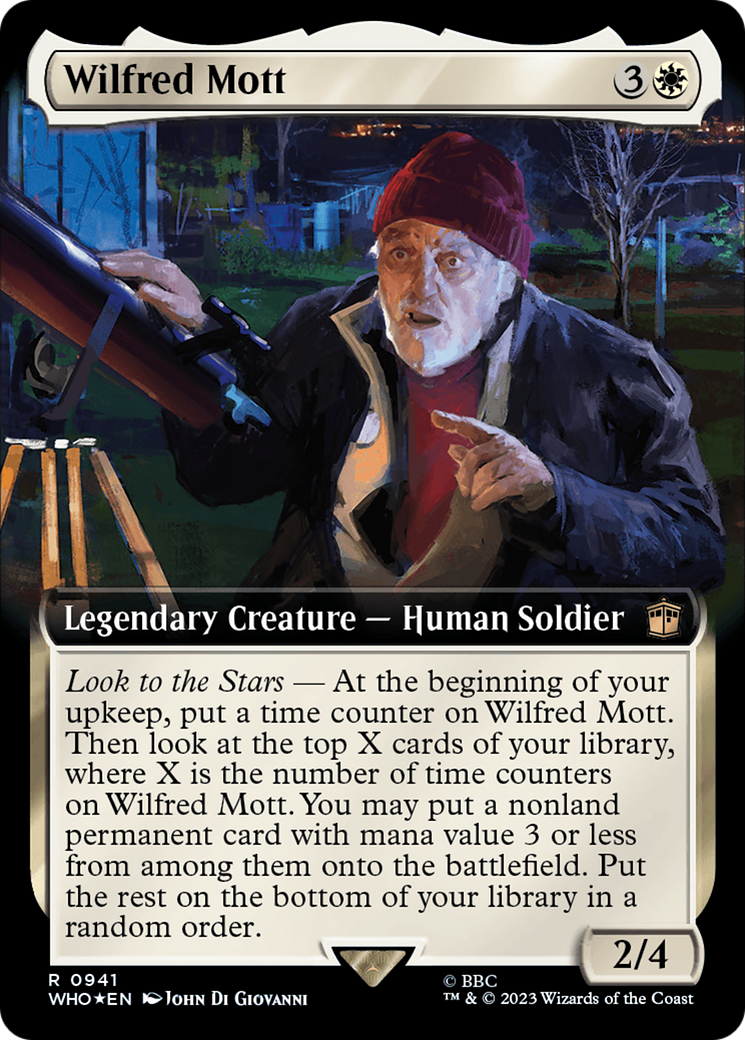 Wilfred Mott (Extended Art) (Surge Foil) [Doctor Who] | Nerdhalla Games