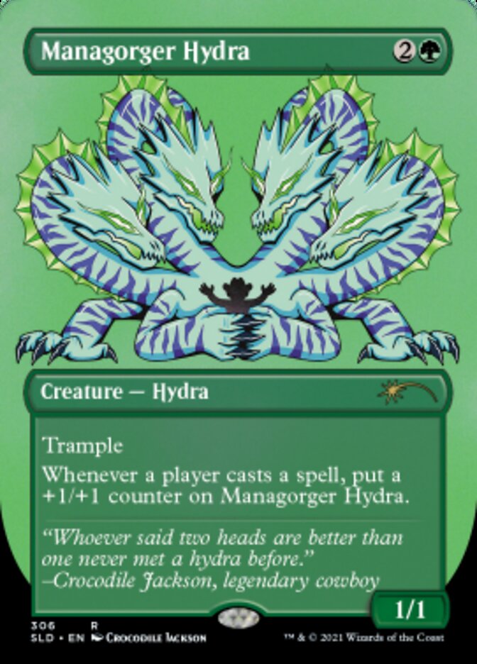 Managorger Hydra (Borderless) [Secret Lair Drop Series] | Nerdhalla Games