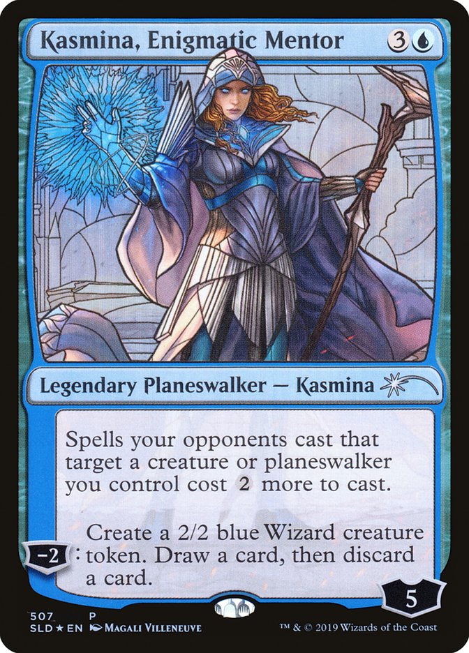 Kasmina, Enigmatic Mentor (Stained Glass) [Secret Lair Drop Promos] | Nerdhalla Games