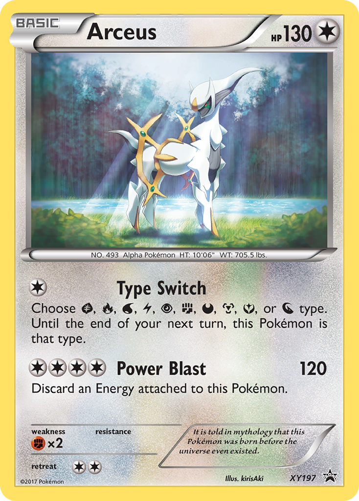 Arceus (XY197) [XY: Black Star Promos] | Nerdhalla Games