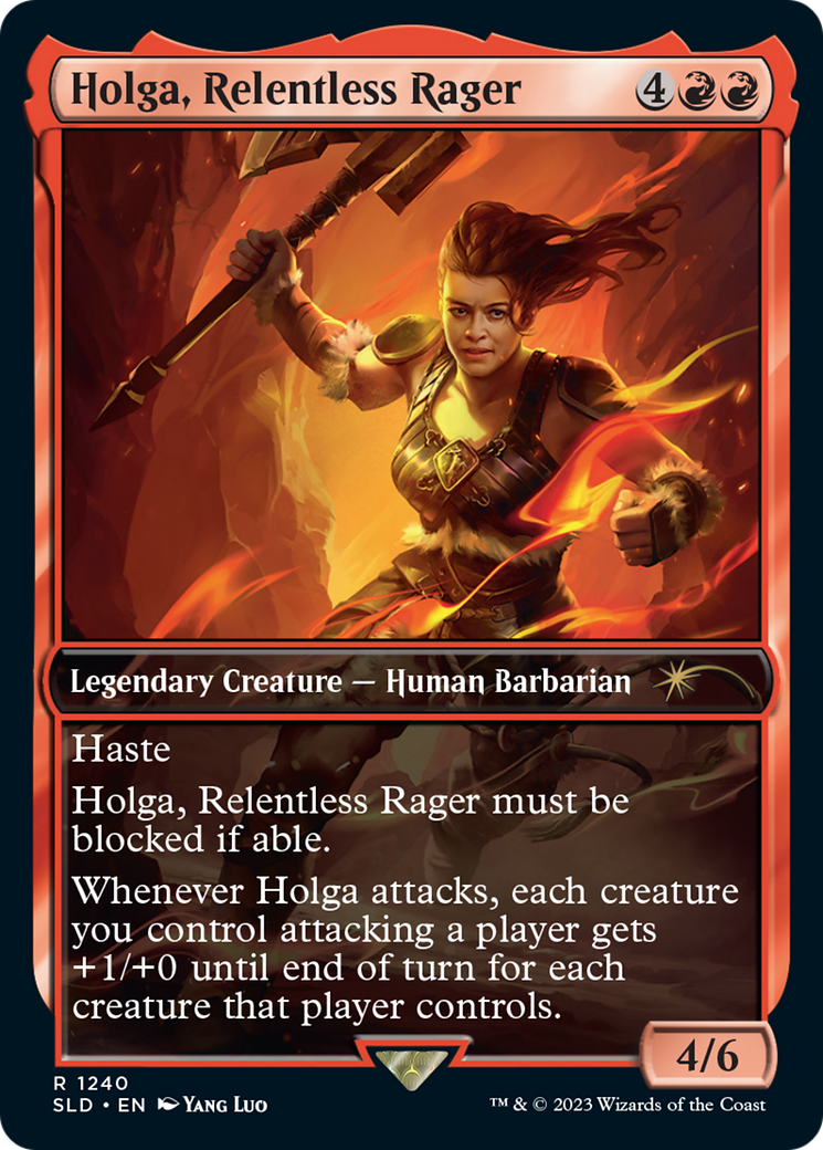 Holga, Relentless Rager [Secret Lair Drop Series] | Nerdhalla Games