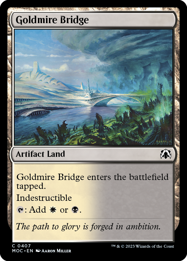 Goldmire Bridge [March of the Machine Commander] | Nerdhalla Games