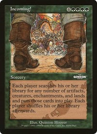 Incoming! (Oversized) [Oversize Cards] | Nerdhalla Games