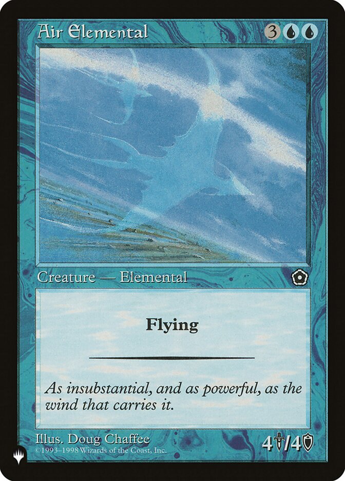 Air Elemental [The List] | Nerdhalla Games