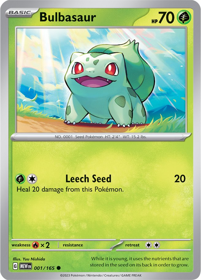 Bulbasaur (001/165) [Scarlet & Violet 151] | Nerdhalla Games