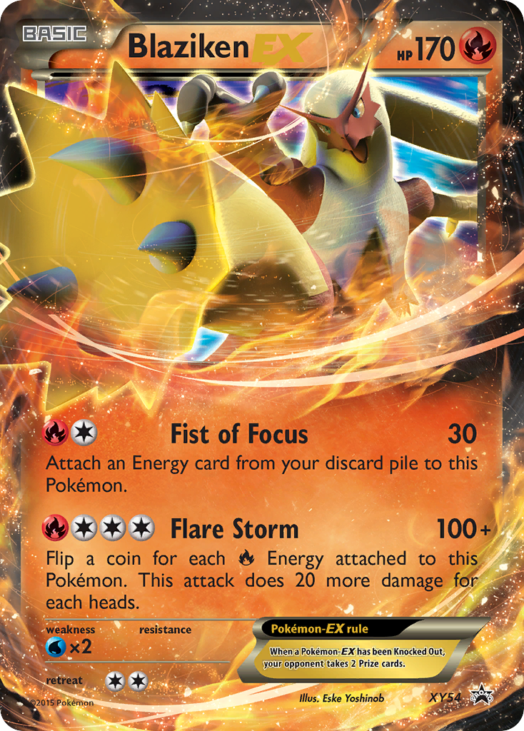 Blaziken EX (XY54) [XY: Black Star Promos] | Nerdhalla Games