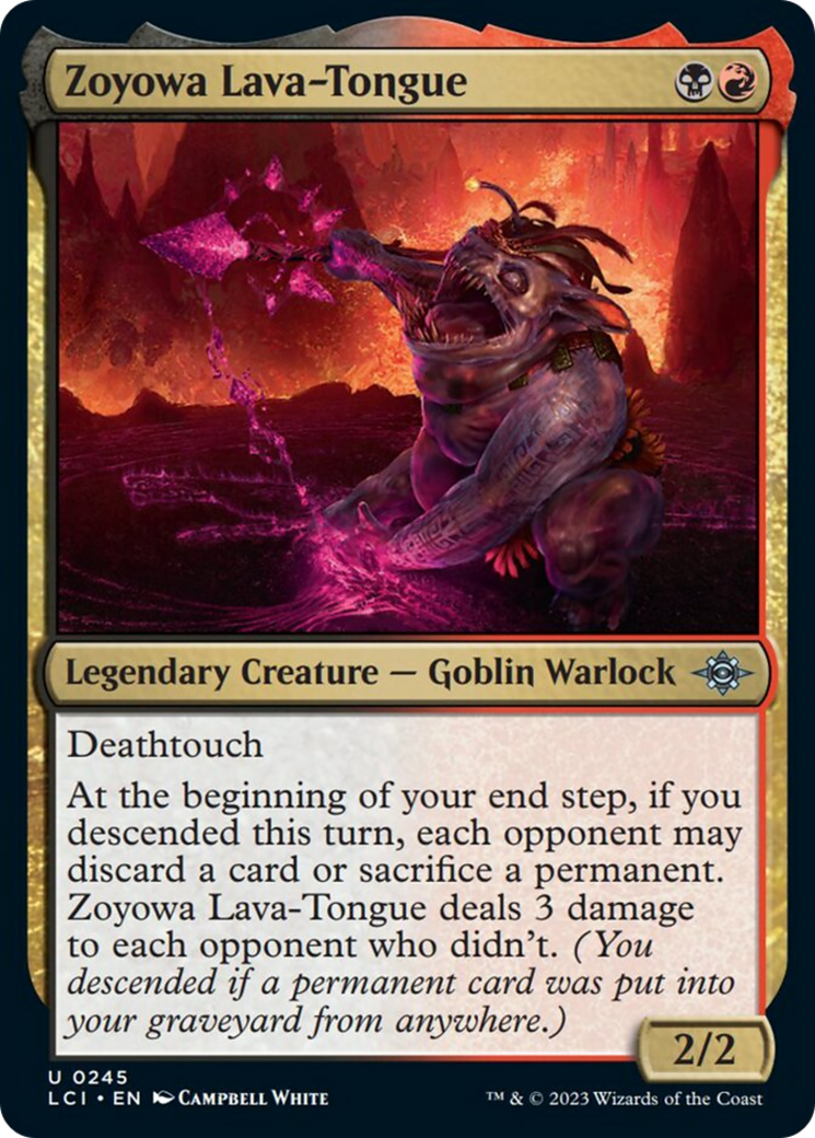 Zoyowa Lava-Tongue [The Lost Caverns of Ixalan] | Nerdhalla Games