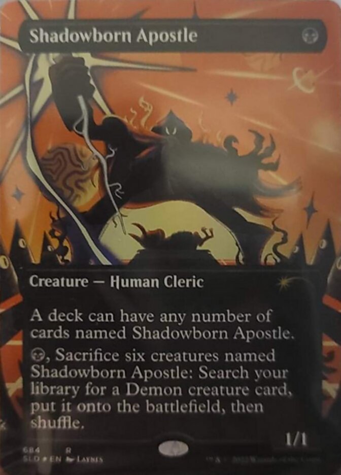 Shadowborn Apostle (Borderless) (684) [Secret Lair Drop Promos] | Nerdhalla Games