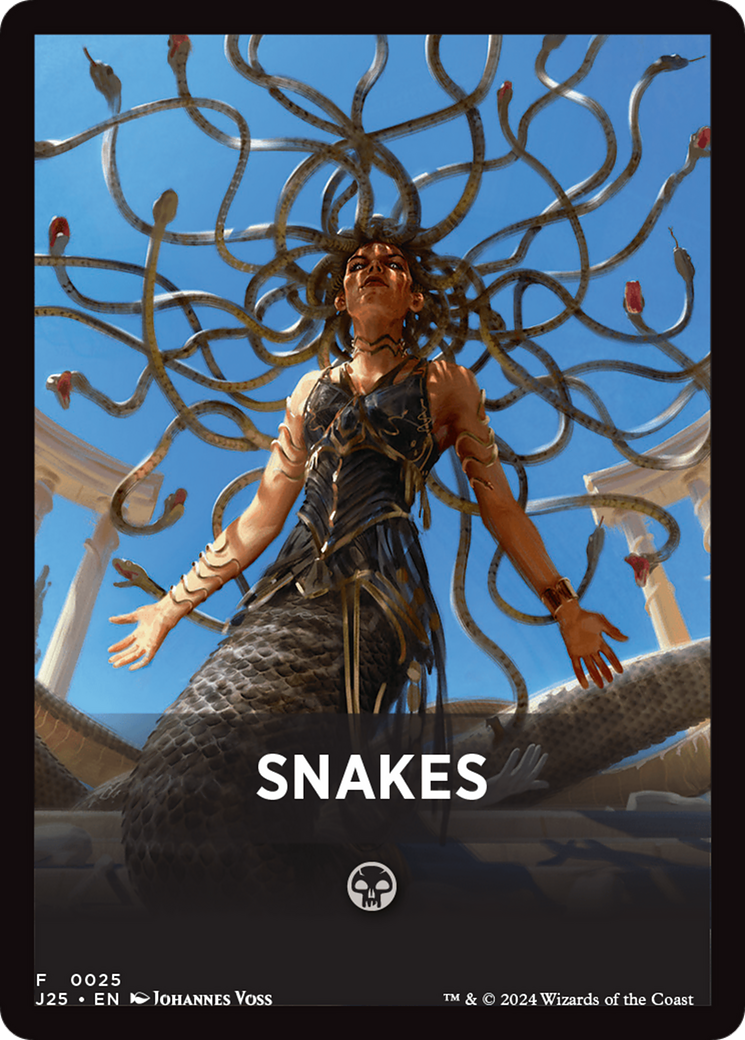 Snakes Theme Card [Foundations Jumpstart Front Cards] | Nerdhalla Games