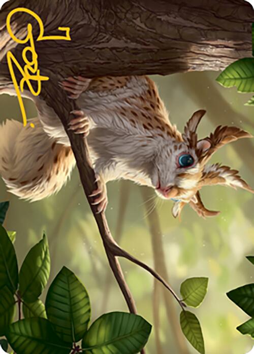 Squirrel Sovereign Art Card (Gold-Stamped Signature) [Modern Horizons 2 Art Series] | Nerdhalla Games