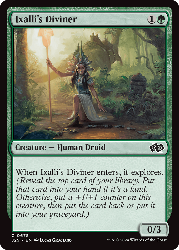 Ixalli's Diviner [Foundations Jumpstart] | Nerdhalla Games