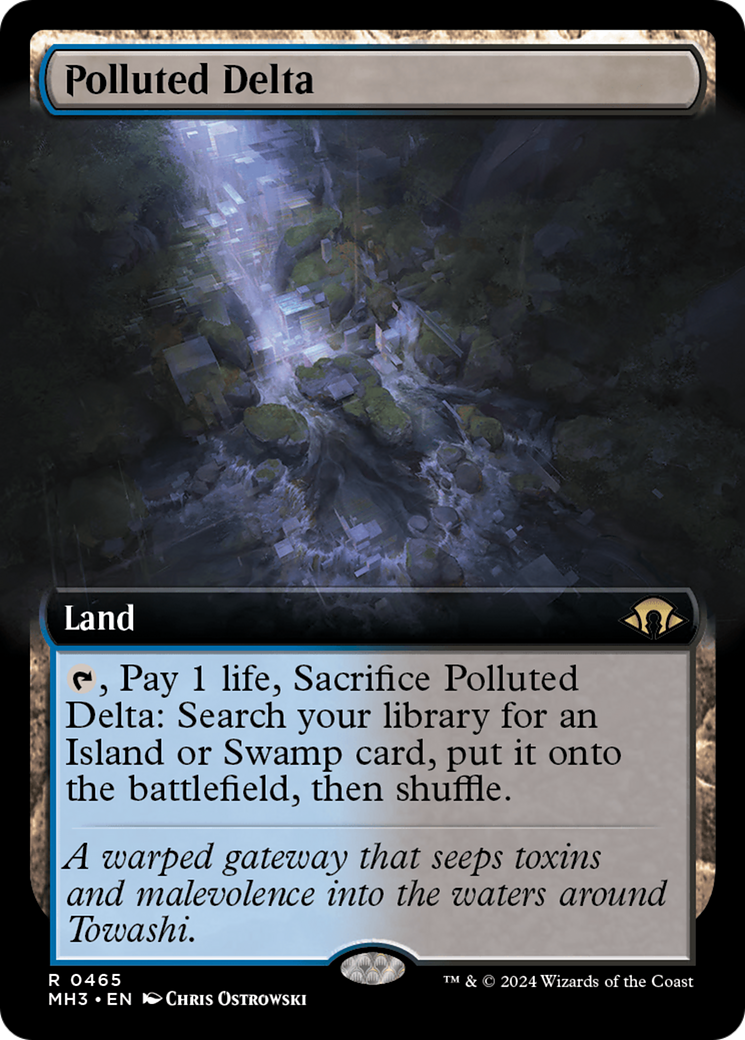 Polluted Delta (Extended Art) [Modern Horizons 3] | Nerdhalla Games