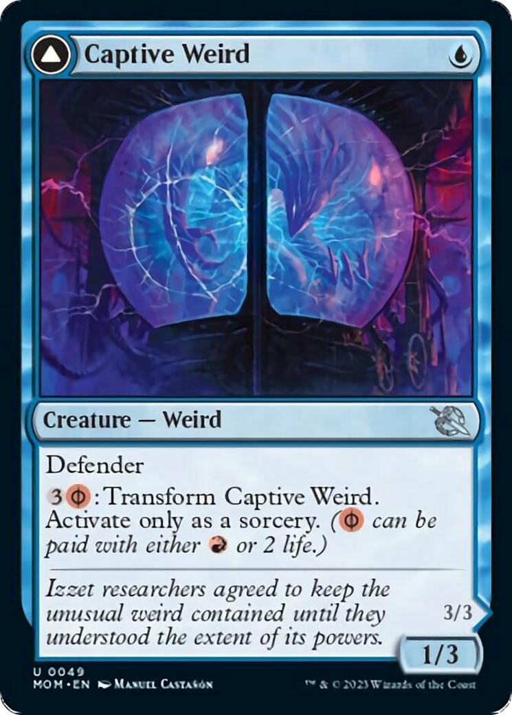 Captive Weird // Compleated Conjurer [March of the Machine] | Nerdhalla Games