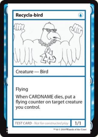 Recycla-bird (2021 Edition) [Mystery Booster Playtest Cards] | Nerdhalla Games