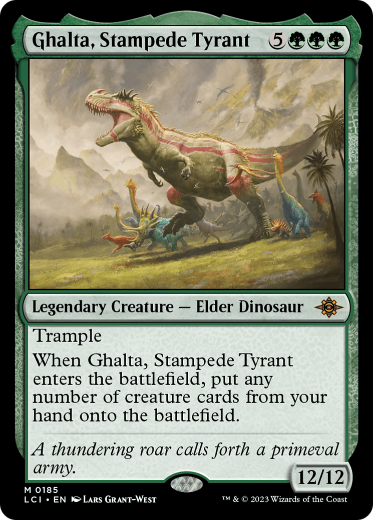 Ghalta, Stampede Tyrant [The Lost Caverns of Ixalan] | Nerdhalla Games