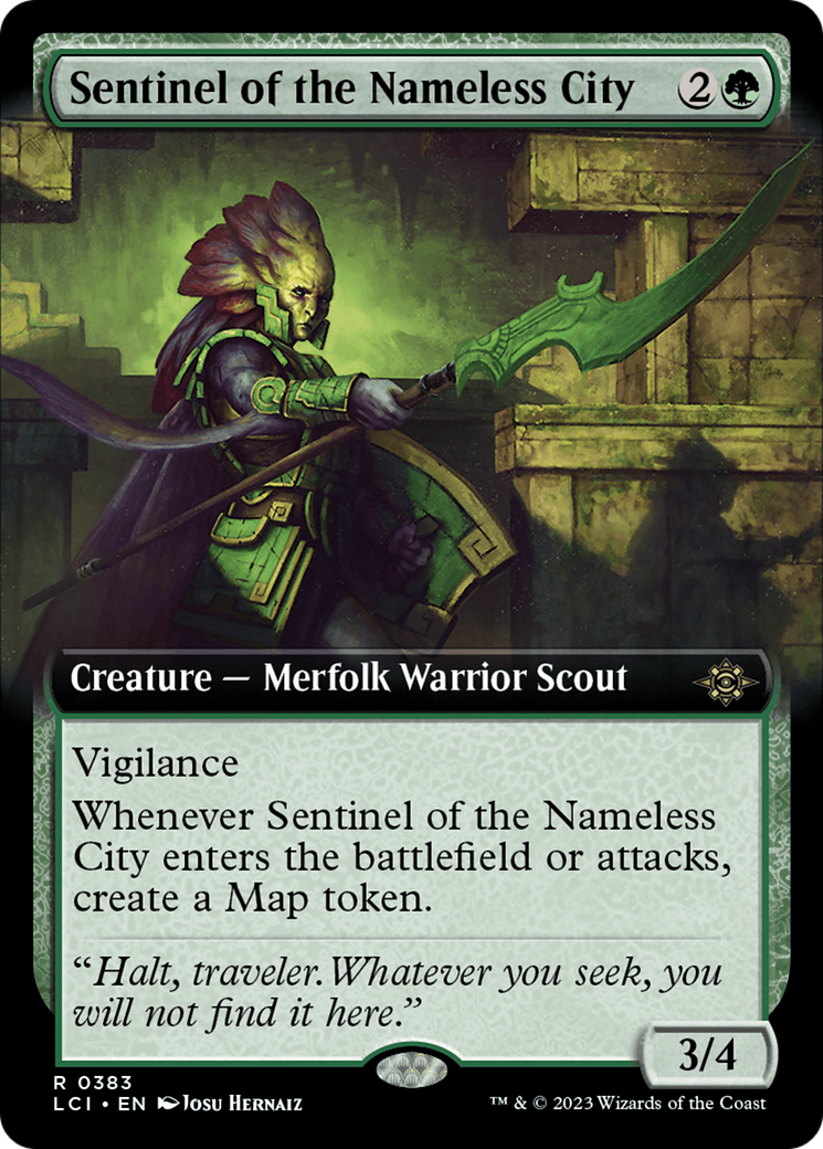 Sentinel of the Nameless City (Extended Art) [The Lost Caverns of Ixalan] | Nerdhalla Games