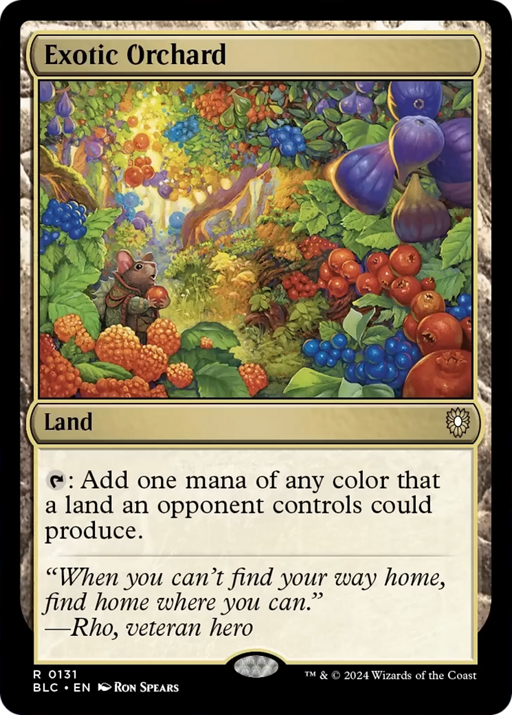 Exotic Orchard [Bloomburrow Commander] | Nerdhalla Games