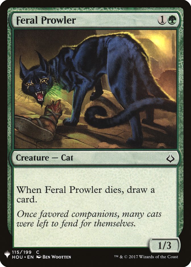 Feral Prowler [Mystery Booster] | Nerdhalla Games