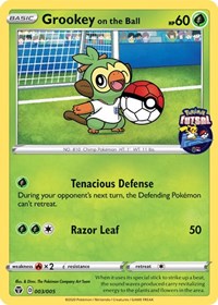 Grookey on the Ball (003/005) [Miscellaneous Cards] | Nerdhalla Games