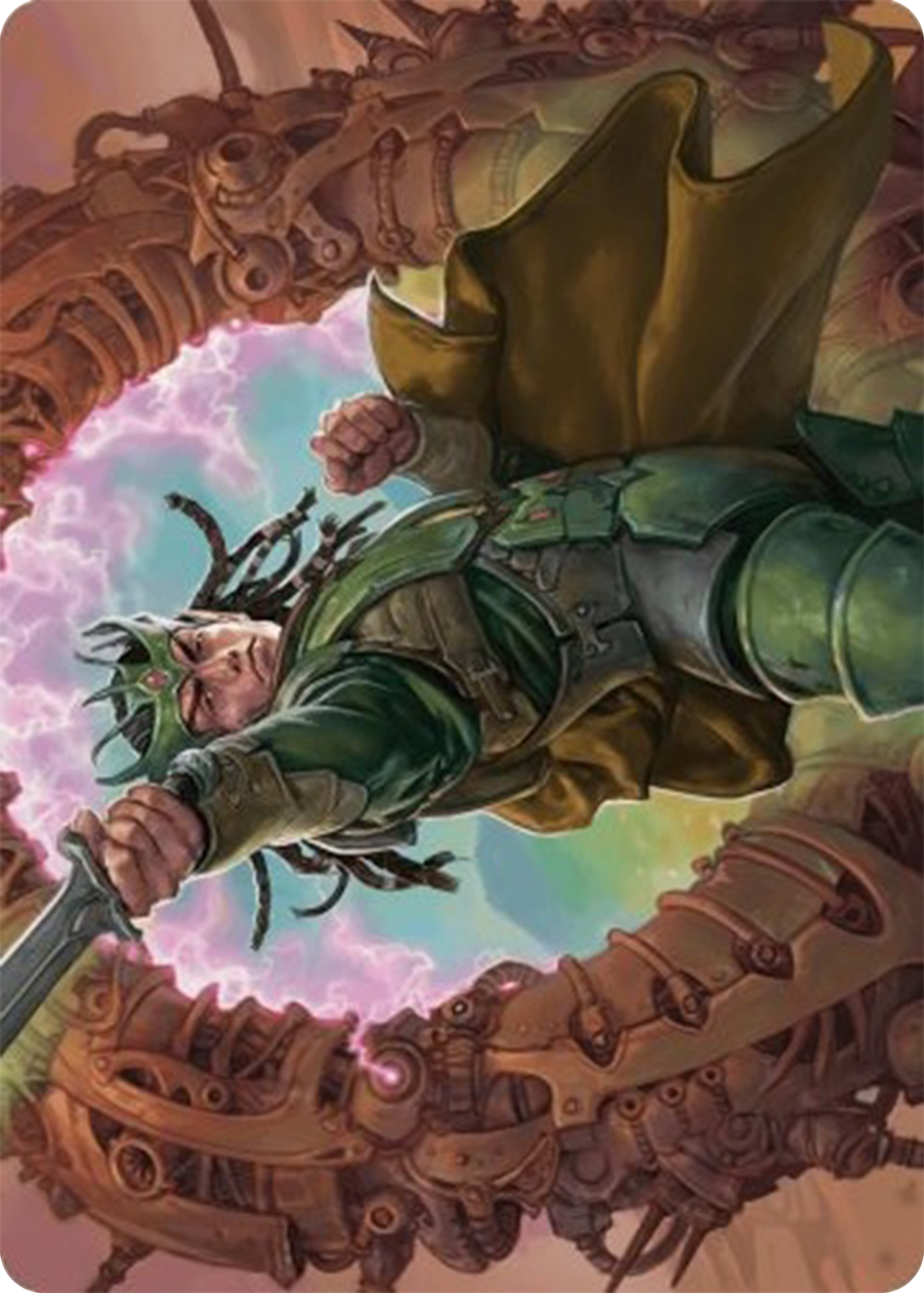 Eladamri, Korvecdal Art Card [Modern Horizons 3 Art Series] | Nerdhalla Games