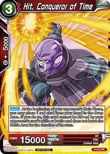 Hit, Conqueror of Time (P-013) [Promotion Cards] | Nerdhalla Games