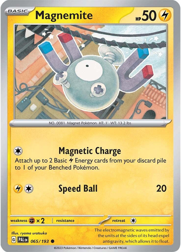 Magnemite (065/193) [Scarlet & Violet: Paldea Evolved] | Nerdhalla Games