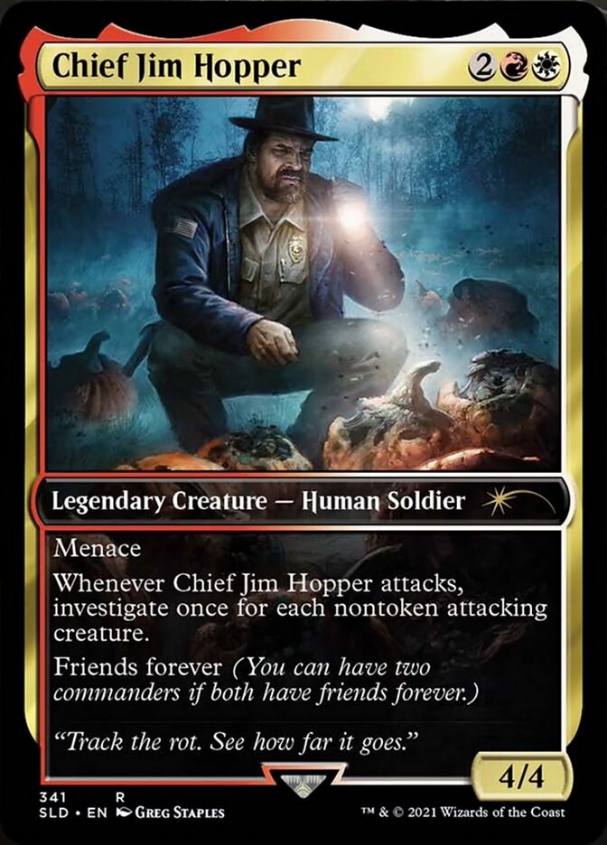 Chief Jim Hopper [Secret Lair Drop Series] | Nerdhalla Games