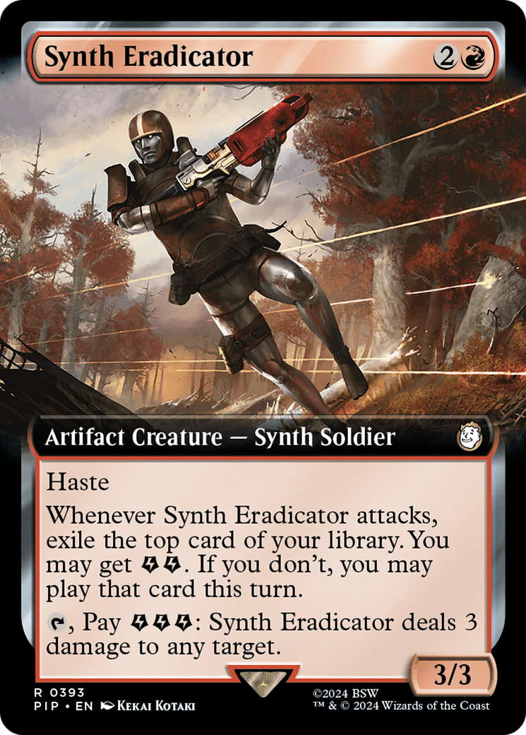 Synth Eradicator (Extended Art) [Fallout] | Nerdhalla Games