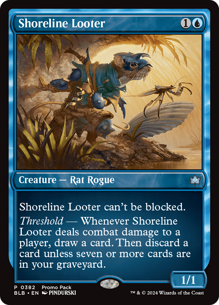 Shoreline Looter [Bloomburrow Promos] | Nerdhalla Games