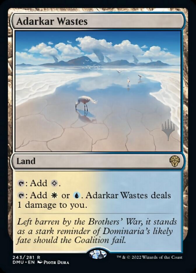 Adarkar Wastes (Promo Pack) [Dominaria United Promos] | Nerdhalla Games