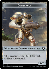 Thopter // Construct (41) Double-Sided Token [Commander Masters Tokens] | Nerdhalla Games