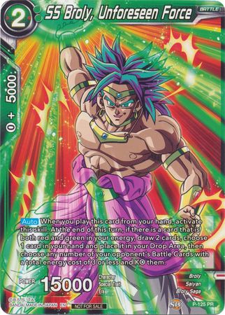 SS Broly, Unforeseen Force (Expansion 4/5 Sealed Tournament) (P-125) [Promotion Cards] | Nerdhalla Games