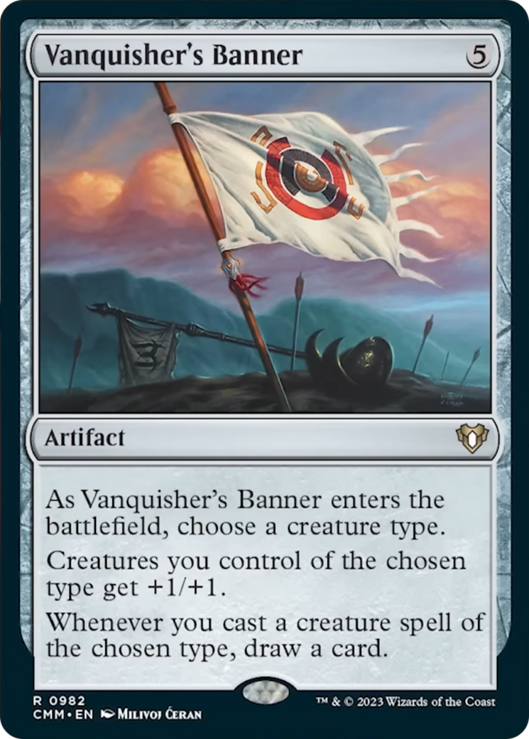 Vanquisher's Banner [Commander Masters] | Nerdhalla Games