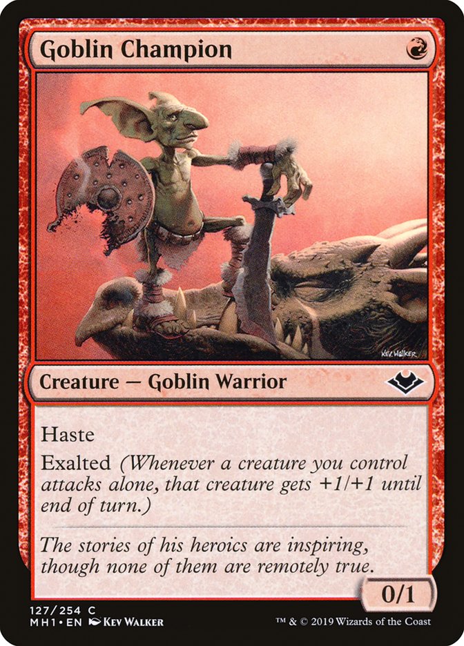 Goblin Champion [Modern Horizons] | Nerdhalla Games