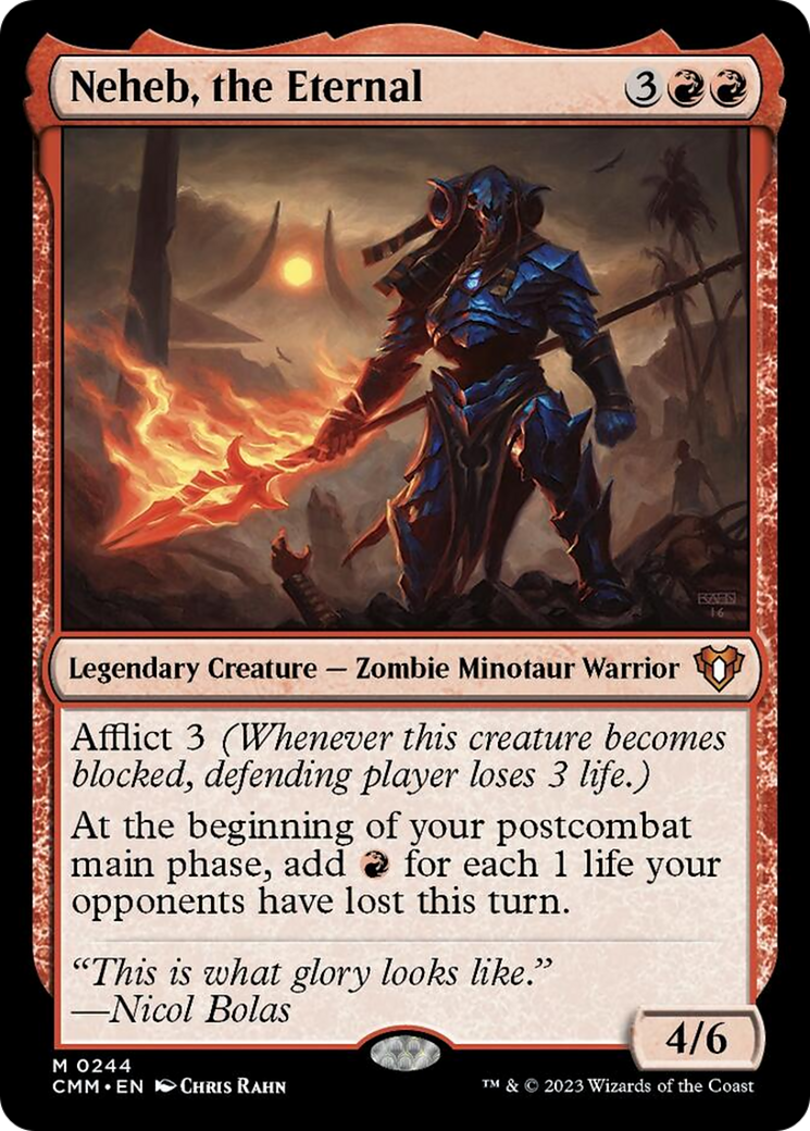 Neheb, the Eternal [Commander Masters] | Nerdhalla Games