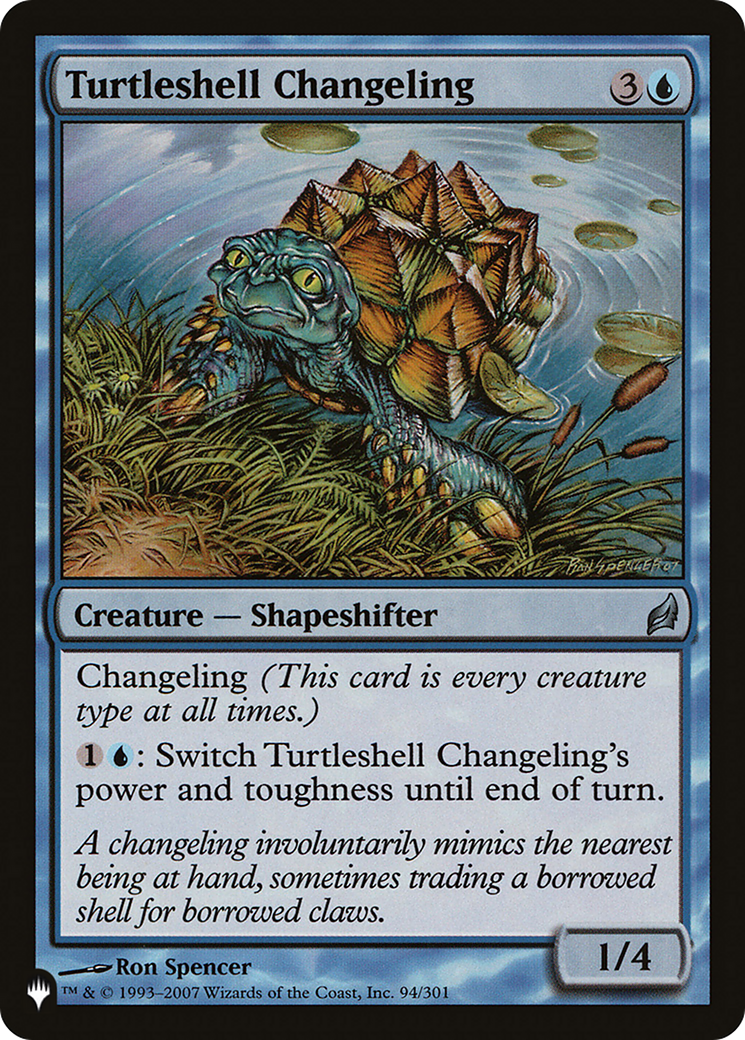 Turtleshell Changeling [The List] | Nerdhalla Games