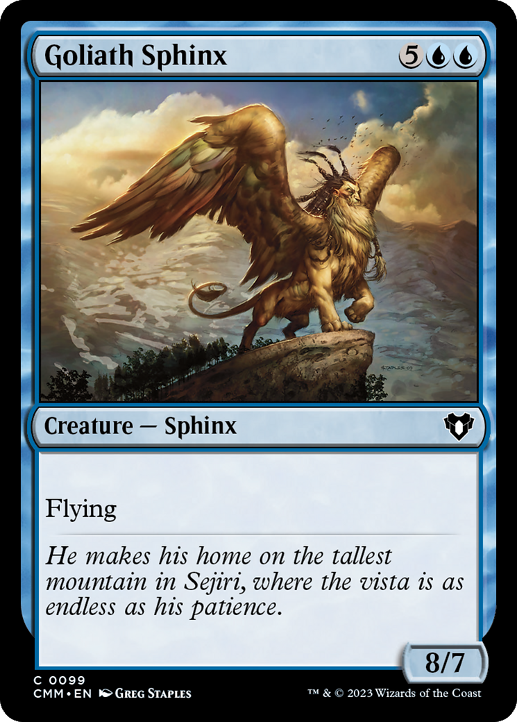 Goliath Sphinx [Commander Masters] | Nerdhalla Games