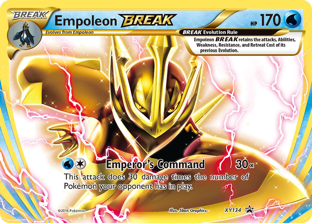 Empoleon BREAK (XY134) [XY: Black Star Promos] | Nerdhalla Games