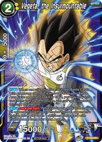 Vegeta, the Insurmountable (Unison Warrior Series Tournament Pack Vol.3) (P-282) [Tournament Promotion Cards] | Nerdhalla Games