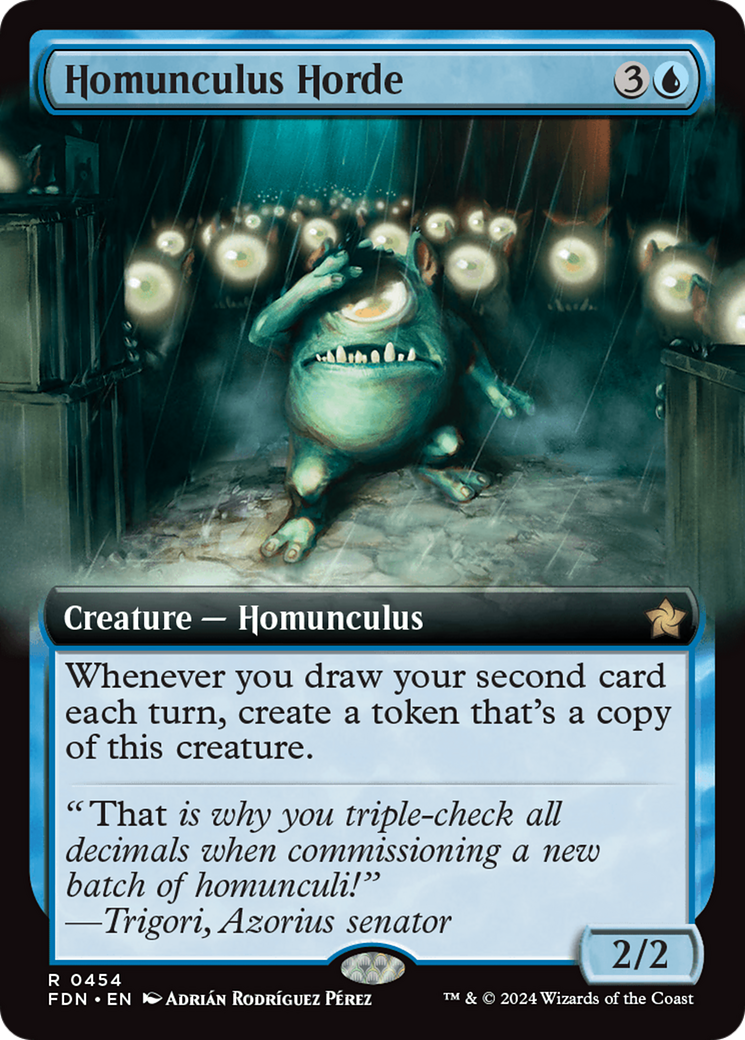 Homunculus Horde (Extended Art) [Foundations] | Nerdhalla Games