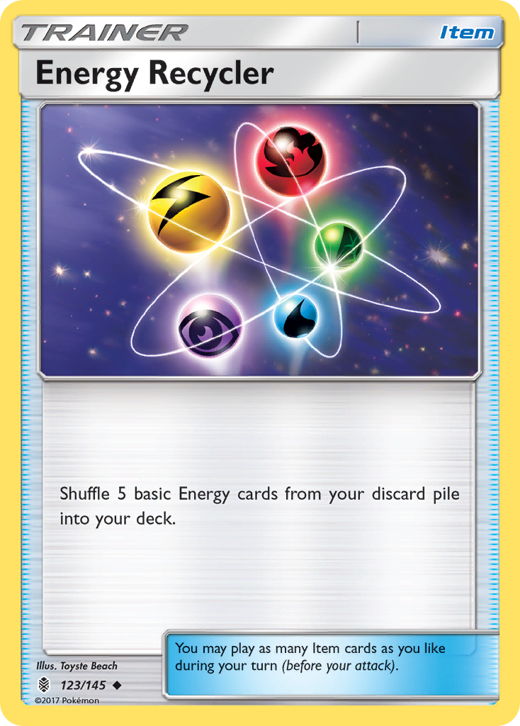 Energy Recycler (123/145) [Sun & Moon: Guardians Rising] | Nerdhalla Games