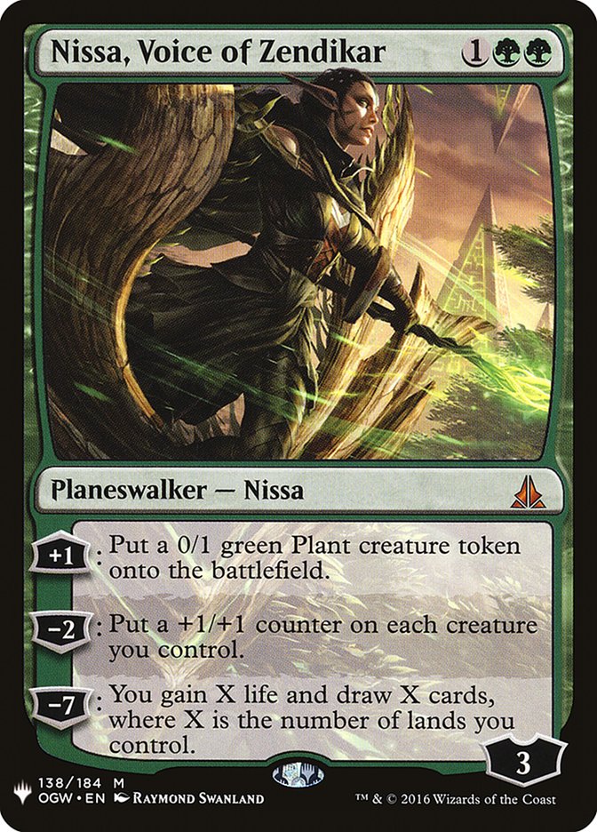 Nissa, Voice of Zendikar [Mystery Booster] | Nerdhalla Games