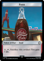 Food (0013) // Wasteland Survival Guide Double-Sided Token [Fallout Tokens] | Nerdhalla Games