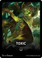 Toxic Theme Card [Phyrexia: All Will Be One Tokens] | Nerdhalla Games