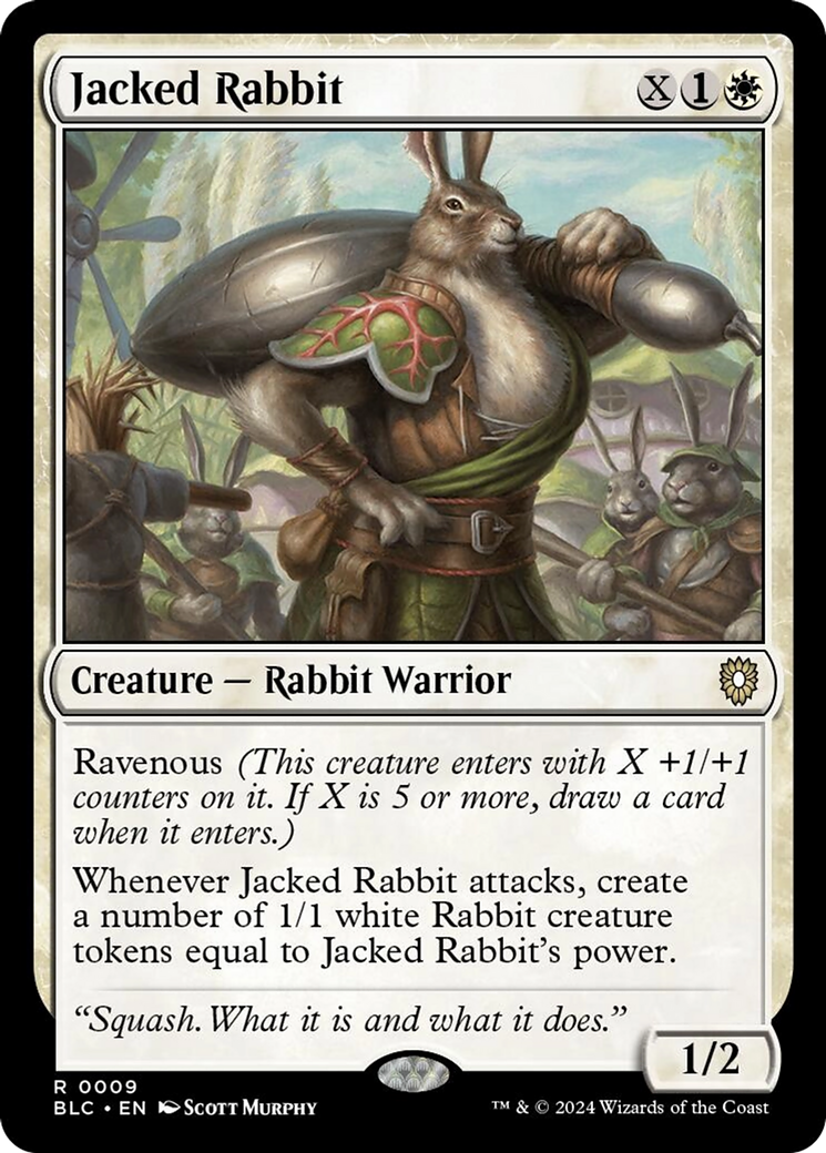 Jacked Rabbit [Bloomburrow Commander] | Nerdhalla Games